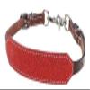 Showman Glitter Overlay Leather Wither Strap view 1