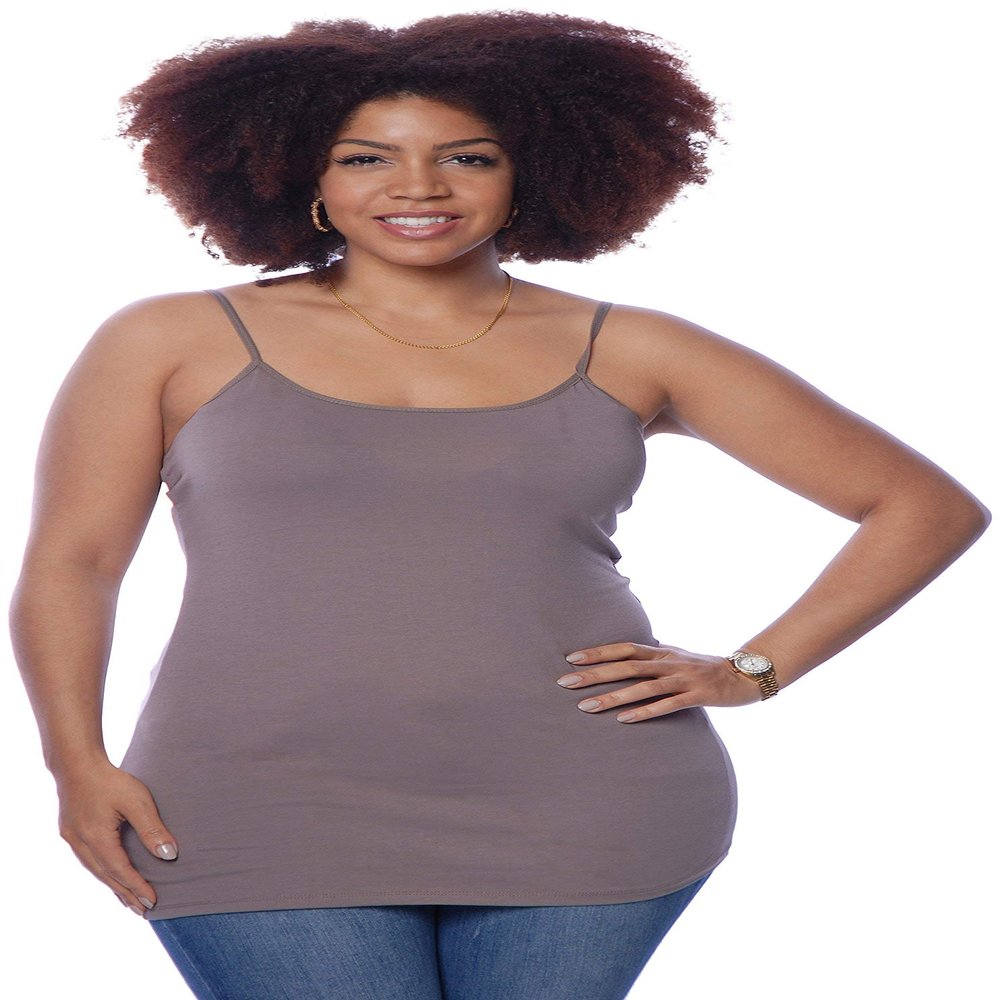 Active Products Womens 2 Pack Plus Size Basics Tank Top S Black, White 2 Pack- Black White Small