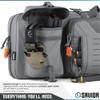 Savior Equipment Urban Warfare Tactical Double Long Gun Bag Case Backpack w/Pistol Handgun Case,36 Inch SW Gray view 3