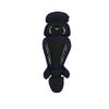 Mizuno Samurai Fastpitch Softball Women's Shin Guards 16", GREY-NAVY view 2