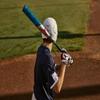 Mizuno B6 Adult Baseball Batting Helmet, Navy, Small/Medium view 2