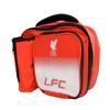Liverpool FC Lunch Bag - Fade Design - Features Bottle Holder on Side view 2