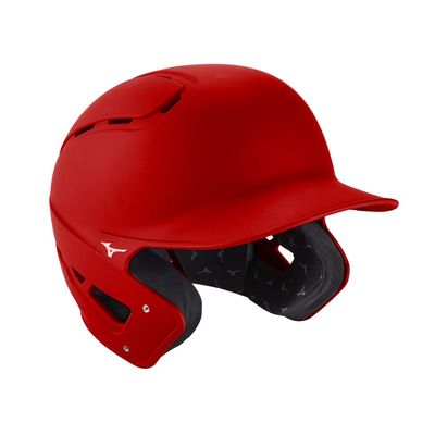 Mizuno B6 Adult Baseball Batting Helmet, RED, Large/X-Large