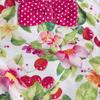 Baby Girls 3M-24M Watermelon-Red Floral-n-Dot Print One-Piece Swimsuit (9 Months, Watermelon) view 3