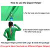 Full Bodysuit With Zipper Helper Womens Costume Without Hood Spandex Stretch Zentai Unitard Body Suit (X-Large, Light Blue) view 4