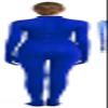 Full Bodysuit With Zipper Helper Womens Costume Without Hood Spandex Stretch Zentai Unitard Body Suit (XX-Large, Blue) view 2