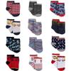 Rising Star Baby Boy Socks: Critter, Space, Cars - Socks for Infant Boys (0-24M), Size 6-12 Months, Cars view 1