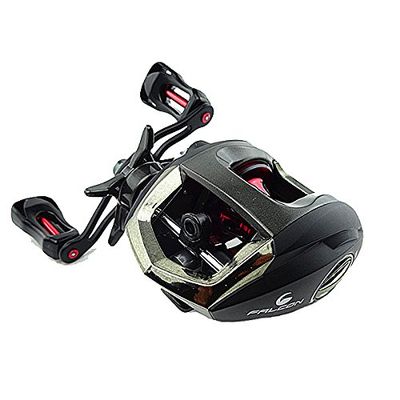 Ochoos LP11 6.3:1 11+1BB Full Metal Baitcasting Fishing Reel 5.5KG Drag Left/Right Hand Wheel - (Hand: Left Hand) - Fishing Reel
