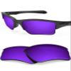 BLAZERBUCK Anti-salt Polarized Replacement Lenses for Oakley Quarter Jacket OO9200 - Cosmic Purple view 1