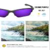 BLAZERBUCK Anti-salt Polarized Replacement Lenses for Oakley Quarter Jacket OO9200 - Cosmic Purple view 3