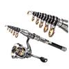 Ochoos Telescopic Spinning Fishing Rod Reel Combo Full Kit Professional Fishing Pole Reel Set - (Size: 2.1) - Rod & Reel Combos view 3