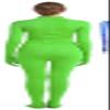 Full Bodysuit With Zipper Helper Womens Costume Without Hood Spandex Stretch Zentai Unitard Body Suit (XX-Large, Lime Green) view 2