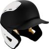 Mizuno B6 Adult Baseball Batting Helmet, Black-White, Large/X-Large view 1