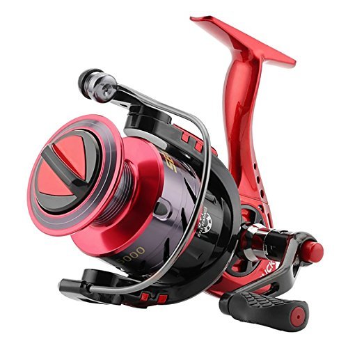 Ochoos Puck 2000-5000 5.2:1 9+1BB Ultra Light Aluminum Spinning Fishing Reel 9KG Drag Sea Fishing - (Spool Capacity: 4000 Series) - Fishing Reel
