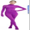 Full Bodysuit With Zipper Helper Womens Costume Without Hood Spandex Stretch Zentai Unitard Body Suit (Medium, Purple) view 1
