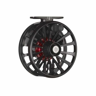 Redington Grande Fly Fishing Reel, Heavyweight Big Game Fly Reels, Freshwater and Saltwater, Super-Torque Drag System, Black, 5/6