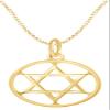 AFFY Star of David Pendant Necklace in 14K Yellow Gold Over Sterling Silver view 1