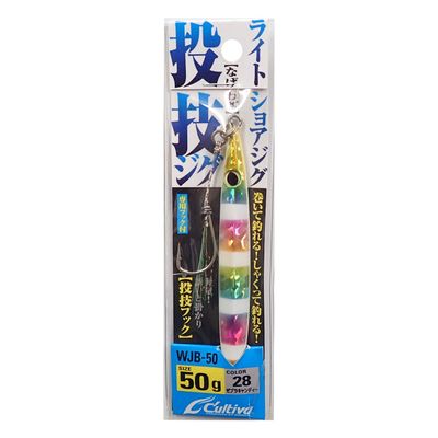 Owner WJB-50 Metal Jig 50 No.31991 28 Zebra Candy