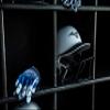 Mizuno F6 Youth Fastpitch Softball Batting Helmet with Mask, WHITE-RED, Youth One Size view 2