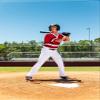 Mizuno B6 Youth Baseball Batting Helmet, Red, Youth One Size view 4
