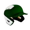 Mizuno B6 Adult Baseball Batting Helmet, Forest-White, Small/Medium view 1