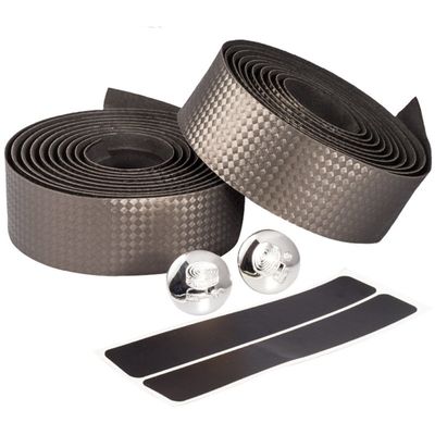 2pcs 2M Cycling Handlebar Tape Extra Long Bike Bicycle EVA Foam Handlebar Grip Tape Wrap for MTB Mountain Road Bike,Carbon Brown