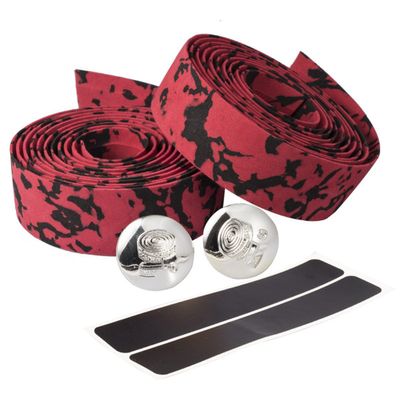 2pcs 2M Cycling Handlebar Tape Extra Long Bike Bicycle EVA Foam Handlebar Grip Tape Wrap for MTB Mountain Road Bike,Camo