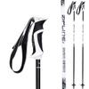 Zipline Lollipop 14.0 Graphite Carbon Composite Ski Poles  Lightweight Ergonomic Grip, Vibration Dampening, Groomers and Freestyle. Choice of Skiers (Black Liquorice, 46" in./117 cm) view 1