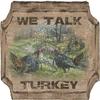 5 Inch Turkey Gobbler Hunter Hunt Hunting Removable Peel Self Stick Wall Decal Sticker Art Rustic Lodge Cabin Outdoor Wildlife Home Decor 5 inch Wide by 4 inches Tall view 1