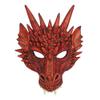 Bristol Novelty BM552 Dragon Mask Red, Men, Women, One Size view 1
