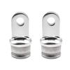 MARINE CITY 316 Grade Stainless Steel Bimini Top Lightweight Round Inside Eye End 1 Inch Tube for Marines Boats Yachts Ships Hardware Accessories (Pack of 2) view 1