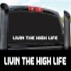 ION Graphics Livin High Life Diesel 4X4 Sticker Decal Country Pickup Power Stroke view 1