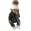 Baby Romper,Newborn Infant Toddler Boy Girl Autumn Winter Camouflage Print Hooded Jumpsuit Clothes 0-18M (0-3 Months, Camouflage) view 1