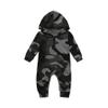 Baby Romper,Newborn Infant Toddler Boy Girl Autumn Winter Camouflage Print Hooded Jumpsuit Clothes 0-18M (0-3 Months, Camouflage) view 3