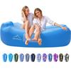 AlphaBeing Inflatable Lounger - Best Air Lounger for Travelling, Camping, Hiking - Ideal Inflatable Couch for Pool and Beach Parties - Perfect Air Chair for Picnics or Festivals view 1