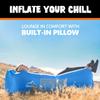 AlphaBeing Inflatable Lounger - Best Air Lounger for Travelling, Camping, Hiking - Ideal Inflatable Couch for Pool and Beach Parties - Perfect Air Chair for Picnics or Festivals view 4