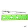 10pcs 1oz Diamond Jig Mylar Holographic Laser jigs + Chrome Silver jigs with a Treble Hook - Fish WOW! view 2