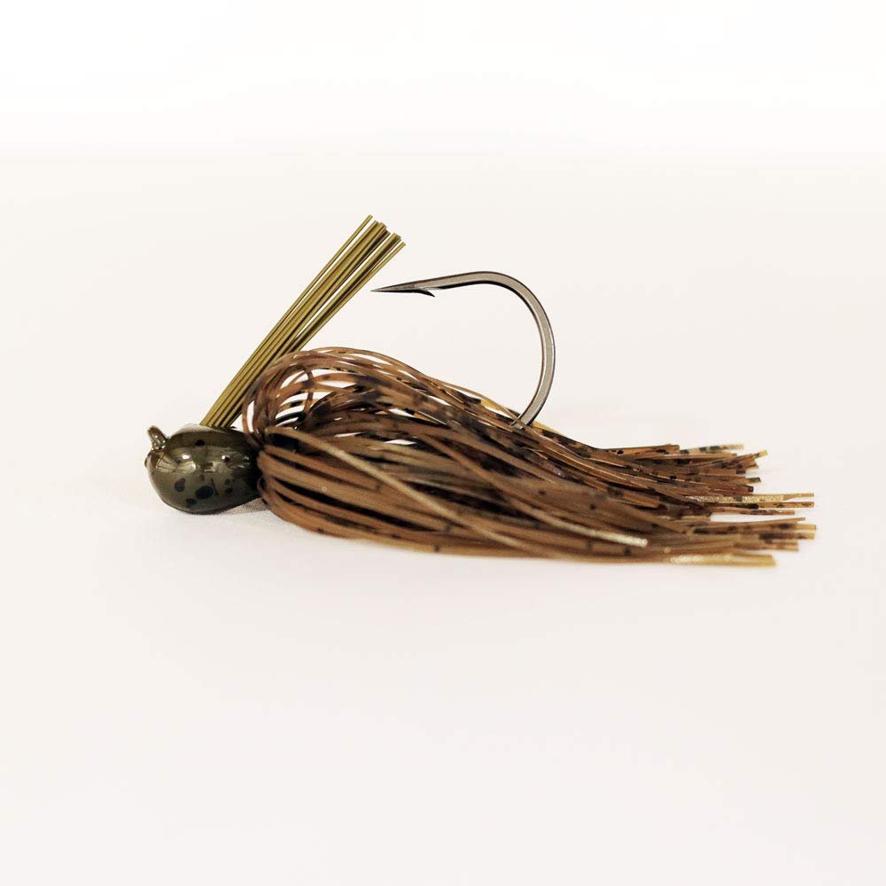 Ike's Flip Out Jig by Missile Jigs - Full Sized Flipping Jig for Bass Fishing - 1 Jig Per Pack