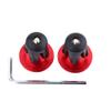 2 Pack Bar End Plugs Aluminum MTB Road Bike Handlebar End Plugs Bar End S, Aluminum Bike ycle Handlebars Bar Grips End Plugs S Bike Accessory 7 Colors Bar End Plugs Bike Grips view 2