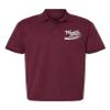 ALLNTRENDS Men's Polo T Shirt World Best Dad Embroidered Father's Day Daddy Gift (Maroon, 2XL) view 1