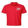 ALLNTRENDS Men's Polo T Shirt World Best Dad Embroidered Father's Day Daddy Gift (Red, 2XL) view 1