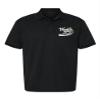 ALLNTRENDS Men's Polo T Shirt World Best Dad Embroidered Father's Day Daddy Gift (Black, S) view 1