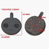 2 Pair Round Mountain Road Bike Cycling Bicycle MTB Disc Brake Pad Replacement - Parts & Components - Bike Brakes & Parts view 4
