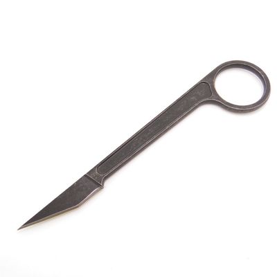 MASALONG Full Tang Fixed Blade Paper Cutter Tactical Hole Knife M127