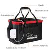 Homebeast Fishing Bucket EVA Fishing Folding Water Bucket Collapsible Live Fish Box Water Container for Traveling Hiking Fishing Boating view 4