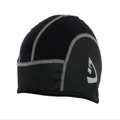 Cycling Cap Thermal Cold Wear Biking Under Helmet Stretchable Ear Cover Head Protection Bicycle Skull Cap Black