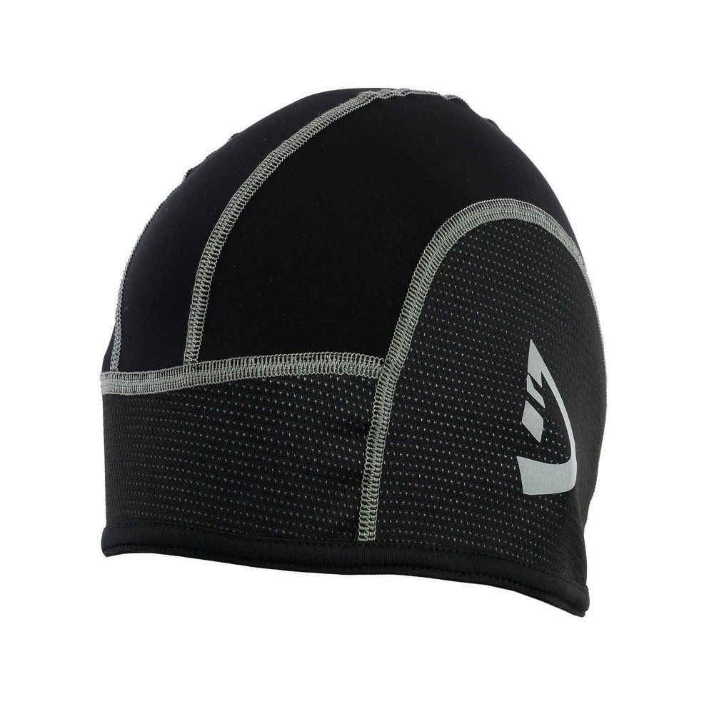 Cycling Cap Thermal Cold Wear Biking Under Helmet Stretchable Ear Cover Head Protection Bicycle Skull Cap Black
