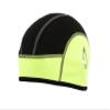 Cycling Cap Thermal Cold Wear Biking Under Helmet Stretchable Ear Cover Head Protection Bicycle Skull Cap Black/Green view 1