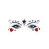 Neva Nude Galactic Empress Jewel Face Crystal Sticker - Gems for Carnivals, Halloween, Festivals, Raves, & Parties | Medical Grade Adhesive, Waterproof, & Sweatproof | Made in USA view 1