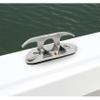 Extreme Max 3006.6631.4 Folding Stainless Steel Cleat - 4-1/2, Value 4-Pack view 3